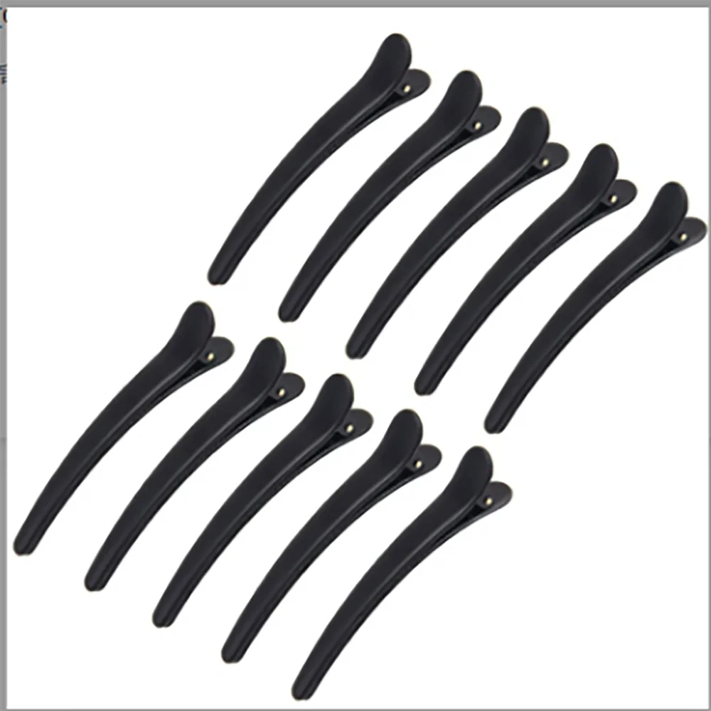 10 stks/set Plastic Rand Clip Haarspeld Accessoires Plus Size 8 CM Vis Snavel Clip Haar en Eend Snavel Clip haarspeld Haar Styling Tools