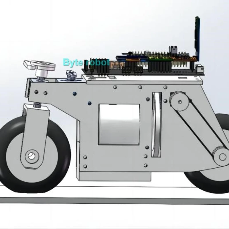 Cubli-Bicicleta de equilibrio RC 2WD, auto-equilibrio, impresión 3D, aplicación de Control, Motor de CC, motocicleta para coche Robot programable de código abierto