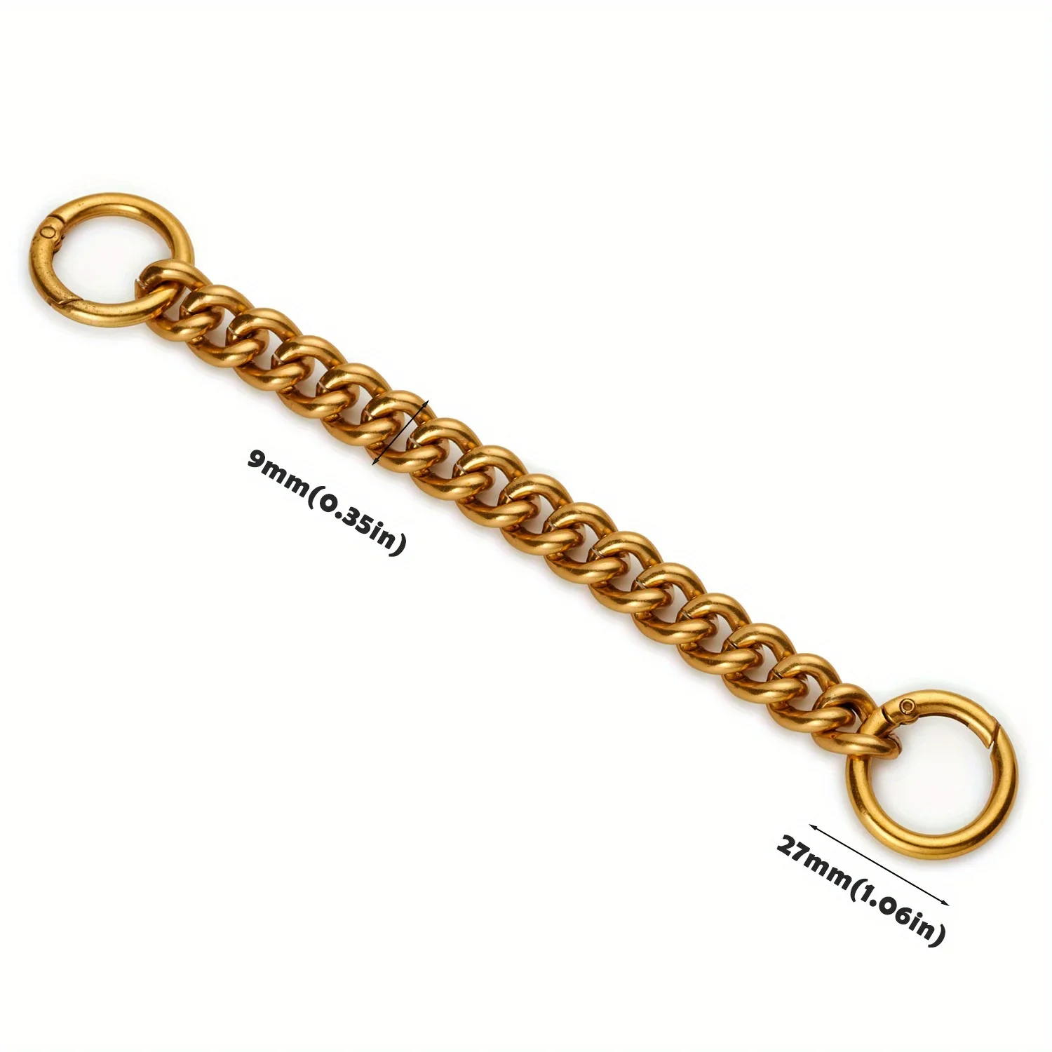 Prolunga per tracolla per borsa Catena per borsa fai-da-te con fibbie in metallo per borse Borse Portafoglio Frizione Borse a tracolla a tracolla