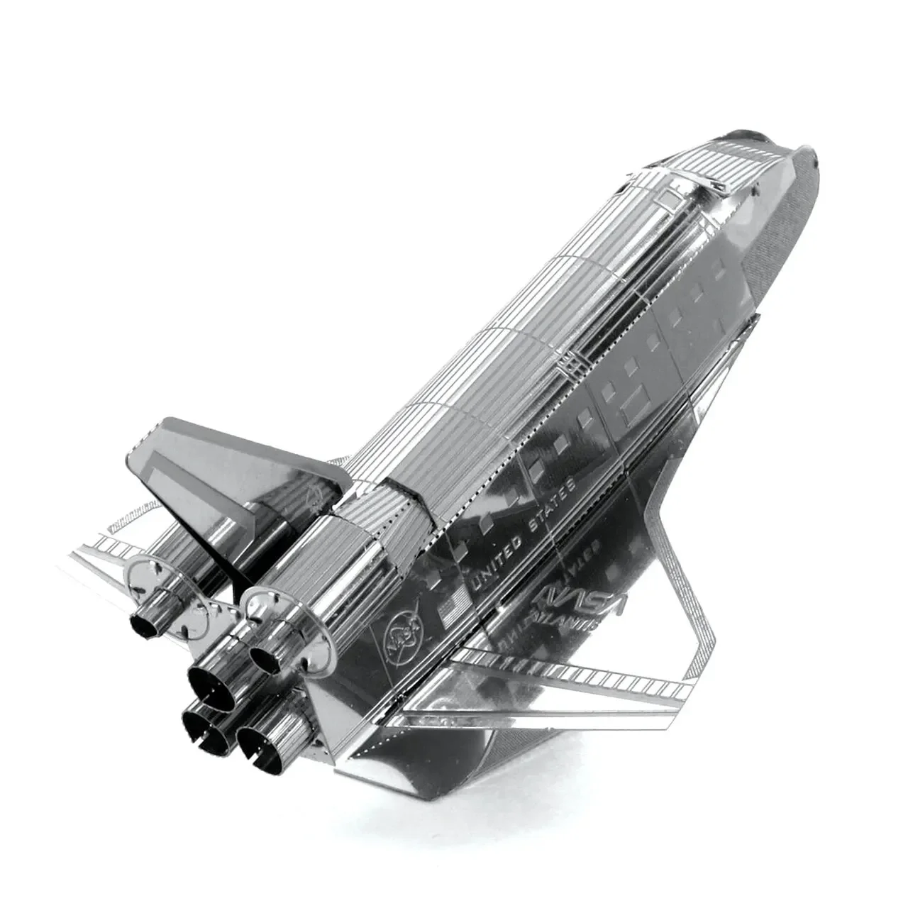 Avião 3D Kit de modelo de quebra-cabeça de metal DIY Corte a laser Quebra-cabeças Brinquedo para crianças