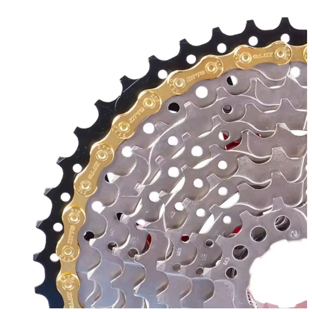 ZTTO-マウンテンバイクチェーン,ゴールドパーツ,8スピード,9スピード,10スピード,8 s, 9 s, 10 s,hg53,hg73,m2000,3500ソラ