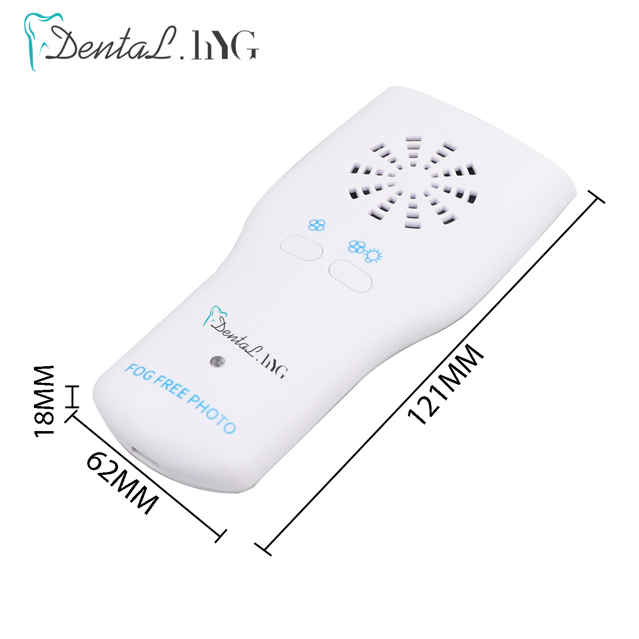 Conjunto de espelhos dentais antiembaçantes, espelho com luz led, refletores ortodônticos, sem neblina, fotografia intraoral, dentista de aço inoxidável