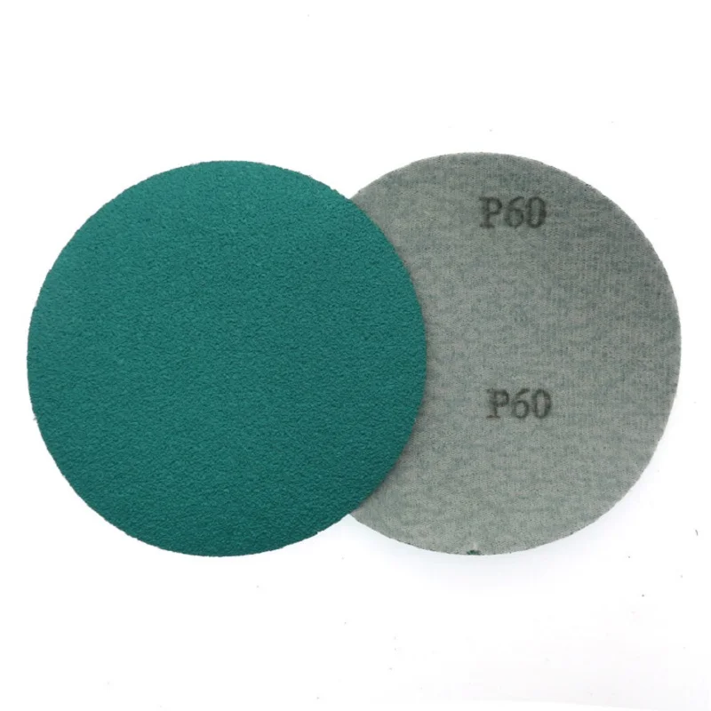 Discos de lijado de película PET de 2 pulgadas, papel de lija seco y húmedo con gancho de 50MM para lijadora Orbital aleatoria, acabado de pulido de coche para carpintería