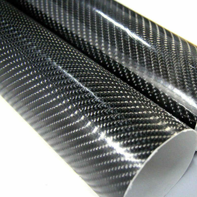 7D Carbon Fiber Vinyl Film Wrapping Vinyl Sticker Glossy Car Wrap Sheet Roll Decals Car Styling Auto Accessories