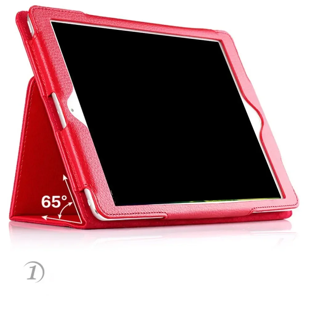 Funda con tapa para iPad 2 3 4 Funda para iPad A1395 A1396 A1397 A1416 A1430 A1403 A1458 A1459 A1460 Funda de cuero PU para iPad Mini 4 Capa