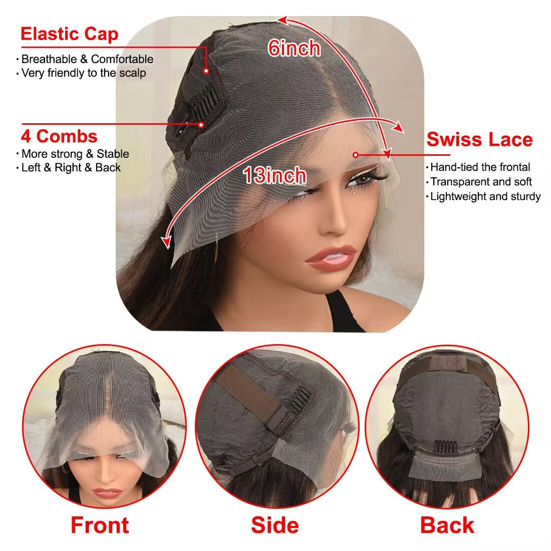 13x6 ombre loira colorido peruca frontal de cabelo humano para as mulheres transparente 13x6 frente do laço peruca de cabelo humano com raiz escura pré arrancado