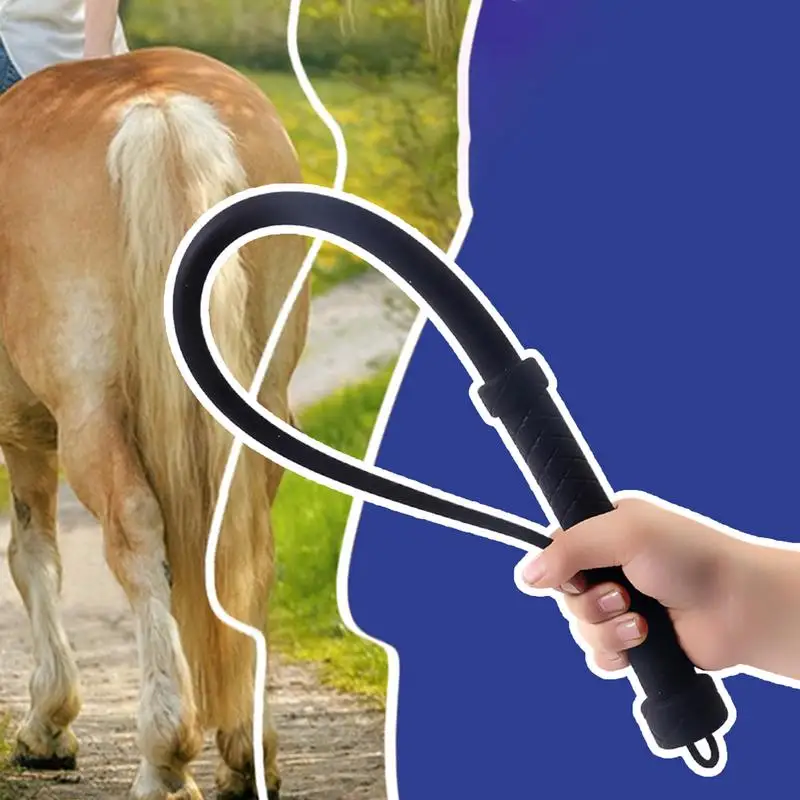 Silikon-Reitpflaster, 61 cm, Reitpferdepeitsche, Rennpeitsche, Reittraining, Ernte, unterwürfiges Reiten, Pferdepeitsche, Werkzeuge