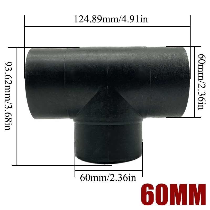 42mm 60mm 75mm 90mm duto de ventilação de ar do carro t peça y ramo conector de tubo divisor para webasto eberspaecher aquecedor de estacionamento diesel