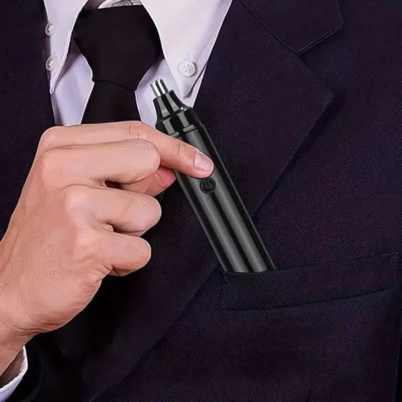 Wiederauf ladbare nase haars ch neider für männer elektrische nase haars ch neider