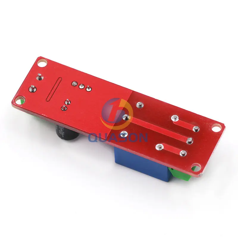 Interruptor de temporizador NE555 DK555, módulo de desconexión ajustable, módulo de relé de retardo de tiempo DC 12V, Escudo de relé de retardo 0 ~ 10S