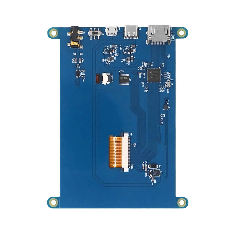 5 Inch LCD HDMI Monitor Ultra HD 800*480 Resolution IPS Display Capacitive Touchscreen No-driver For Raspberry Pi 2B/3B/3B+/4B