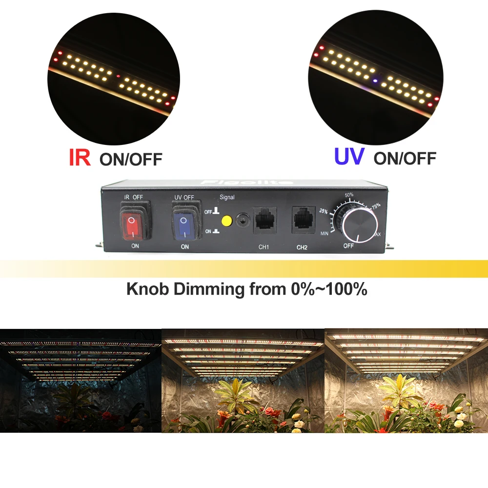 2024 ล่าสุด 240W 320W 480W 600W Samsung LM301H EVO V5 LED Grow light Bar พร้อม APP Smart controller และ Meanwell driver
