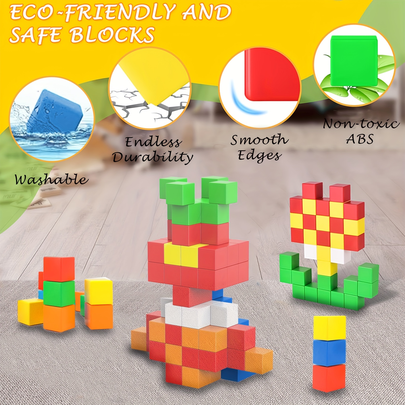 3D 磁気キューブ 1.42 インチ大型磁気ビルディングブロック就学前 STEM 教育ビルディングブロック感覚モンテッソーリおもちゃ