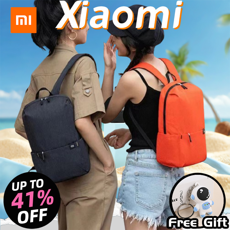 XIAOMI красочный маленький рюкзак, сумка для ноутбука, мужская и женская сумка на плечо, водонепроницаемая студенческая портативная спортивная сумка, рюкзак для кампуса