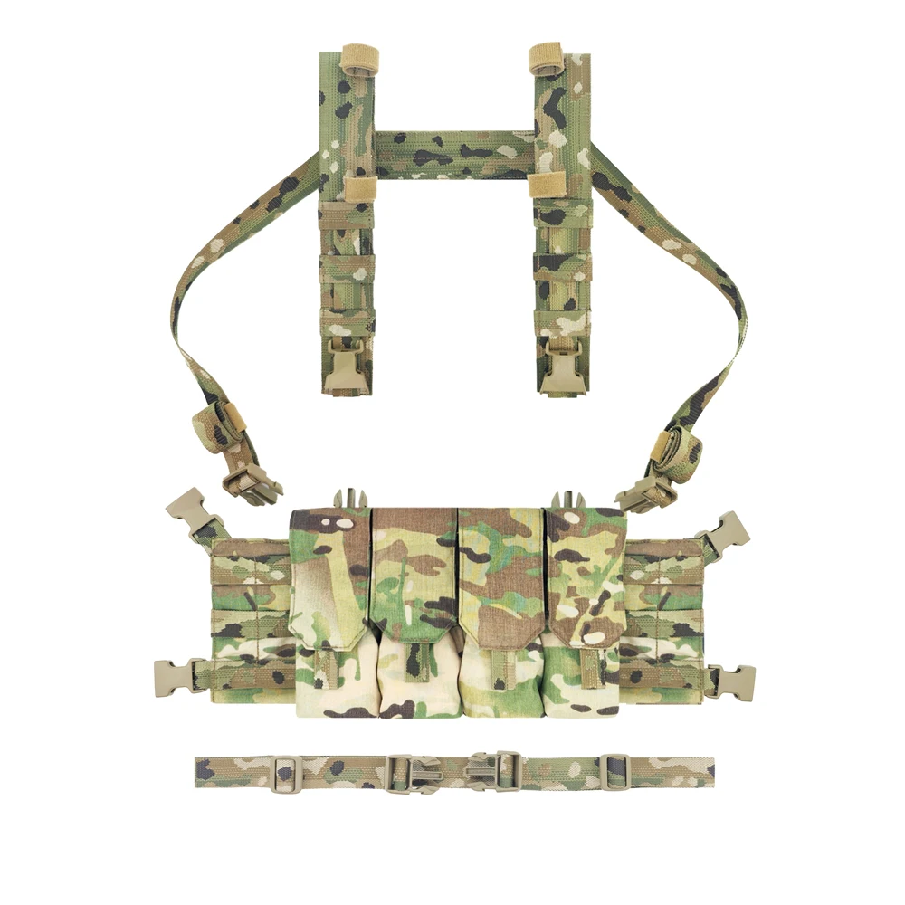 light Reconnaissance Tactical Patrol quadruple Chest Hanging 7.62/5.56/5.45
