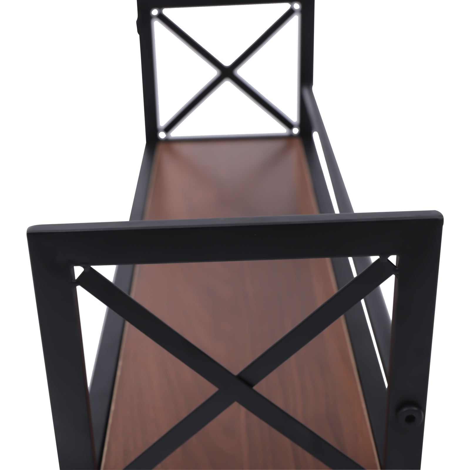 Wall Mounted Metal Storage Shelf Bottle 5 Glass Holder Wall Mounted Home Bar For Kitchen Restaurant Bathroom