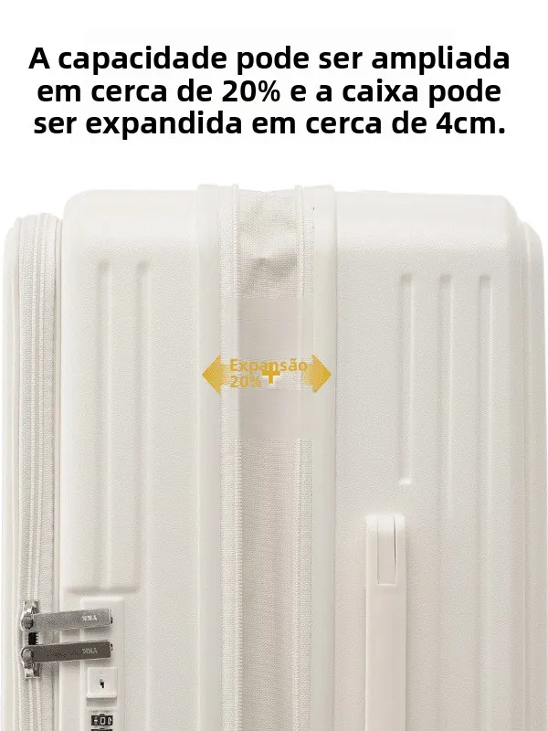 Mala de Viagem Expansível de 30 Polegadas com Capa Flip de 20 Polegadas, Rodas Silenciosas e ande Capacidade