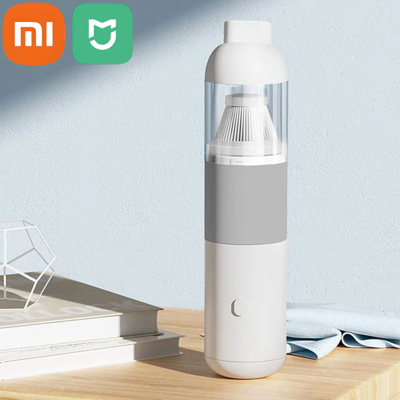 Xiaomi nuevo aspirador de coche para uso doméstico aspirador de mano portátil inalámbrico de alta potencia para coches
