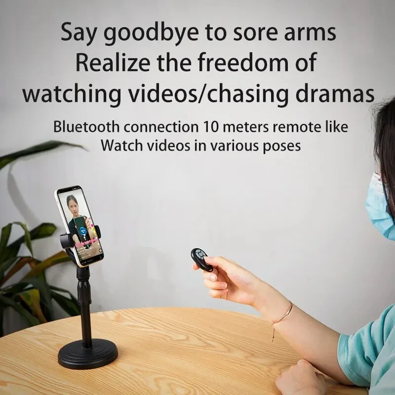Controle remoto bluetooth para iphone xiaomi ios android telefone universal controle remoto selfie vara controlador de câmera bluetooth