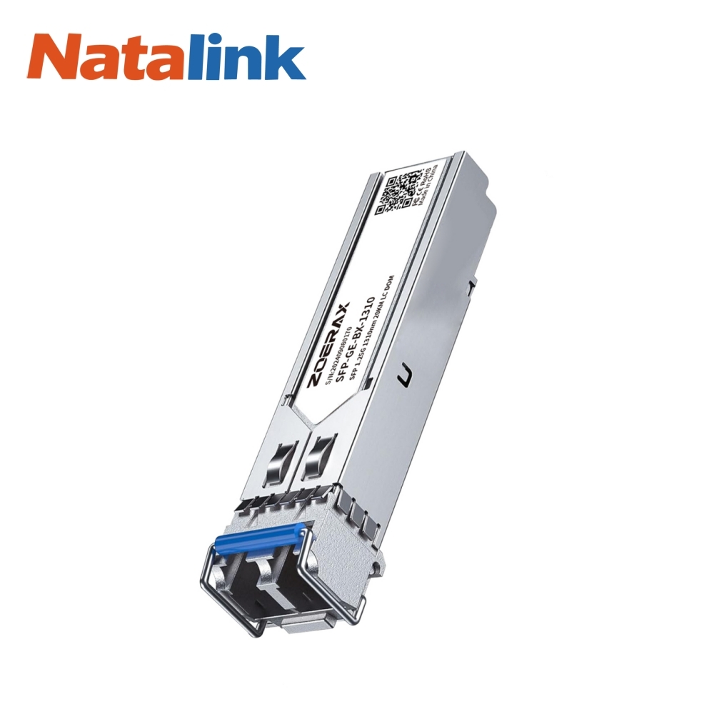 Natalink 1.25G LC SFP Single-Mode Duplex Optikmodul, 1000 Base LX, 1310nm bis zu 20 km, DDM LC Gigabit SFP-Glasfasertransceivermodul.