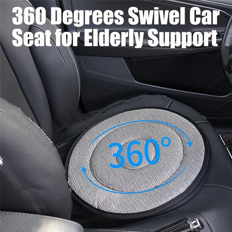 360 Roterend Zitkussen Voor Auto Roterend Autostoelkussen Voor Auto Draaibare Autostoel 360 Roterende Zetel Antislip Kussen-X67A