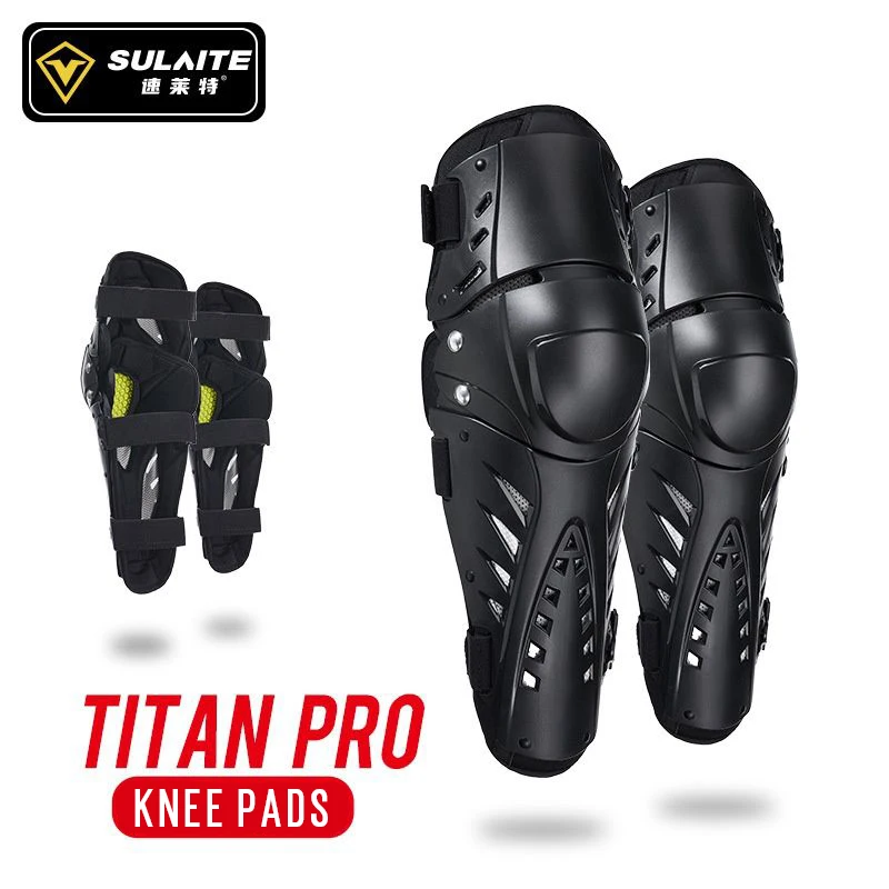 SULAITE オートバイ膝パッド保護具モトクロス機器モト膝バイクキープ Wram 膝プロテクター Mtb 男性膝パッド