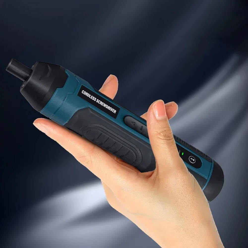 Mini destornillador eléctrico inalámbrico, juego de brocas eléctricas recargables de 1300mah, Kit de herramientas de reparación de torsión de desmontaje para el hogar de 3,6 V