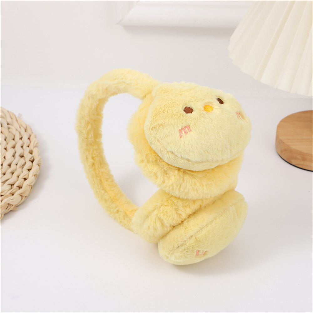 새로운 만화 동물 겨울 따뜻한 귀마개 귀여운 토끼 병아리 곰 개구리 돼지 어린이 키즈 따뜻하게 귀 덮개 부드러운 플러시 두꺼운 Earlaps