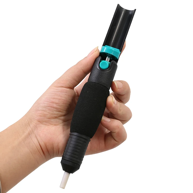 CJ-366D Powerful Dual-Ring Non-Slip Handle Solder Sucker Solder Pump Manual Soldering Tool for PCB
