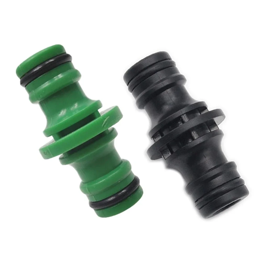 Conector de manguera de jardín de 2 vías, acoplador macho de unión, grifo de tubería de agua macho, equipo de riego de 1/2 ", conector de manguera de riego de jardín