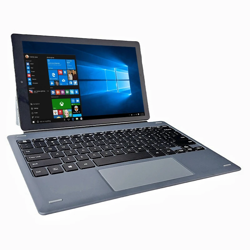 W101 2GB RAM 32GB ROM 10,1 "Intel Atom Z8350 tableta Windows 10 de 32 bits con teclado desmontable 6000mAh 1 * puerto HDMI USB 3,0