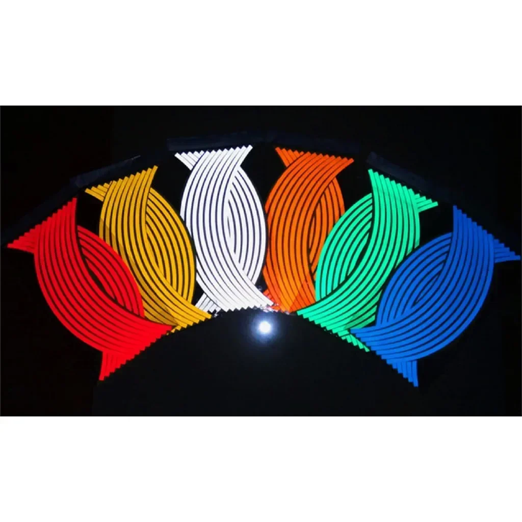 Dành Cho Xe SUZUKI GSXR 250 400 600 1000 750 GSR750 Vặn Vít Dùng Pin GSR 750 1000R Phản Quang 17 "18" Xe Máy Bánh Xe Miếng Dán đề Can