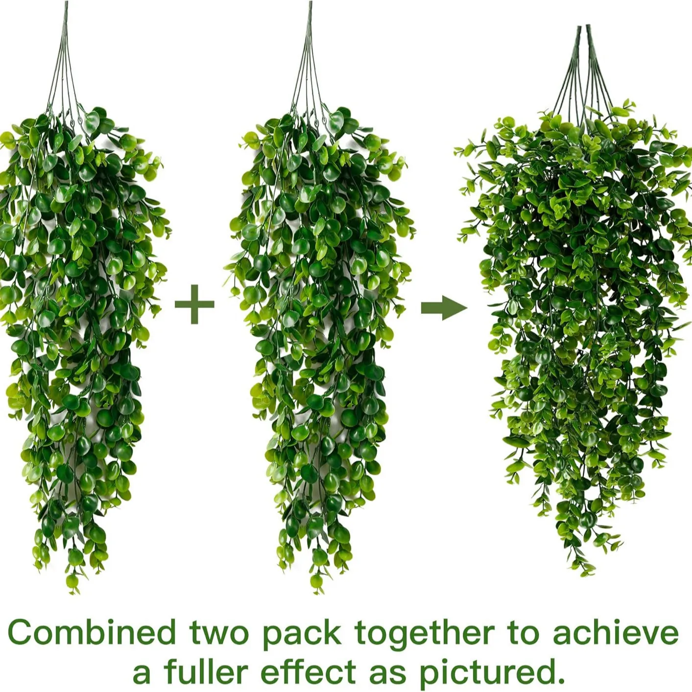 5 heads 45 Mesh Artificial Plastic Plants fern Vine Hot sale festival Wreath Wedding Home garden Wall Diy Archway Decoration