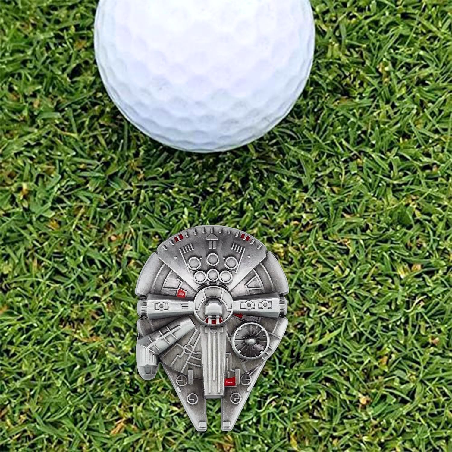 Premium Golf Ball Marker with a Standard Magnetic Hat Clip, Funny Golf Ball Marker Hat Clip for Men Women,Great Golf Accessories