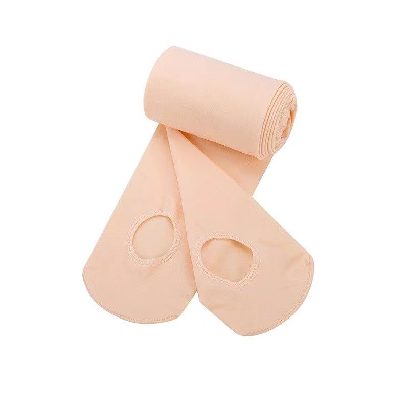 Atacado meias de balé 80d conversível meias de balé mulher ballet dança leggings meia-calça sem costura com buraco meia-calça