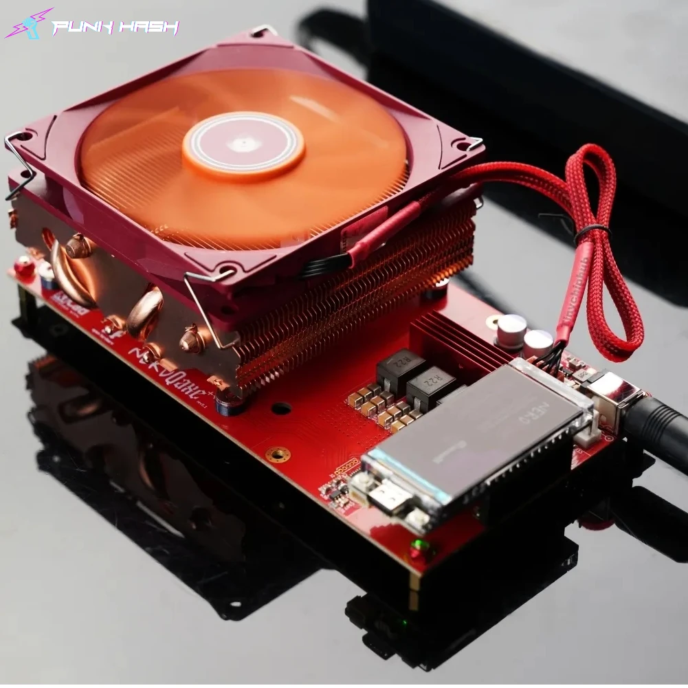 NerdQaxe++ ASIC Miner – 4.8TH/s NerdQAxe++ Minerador doméstico Bitcoin NerdQAxe++
