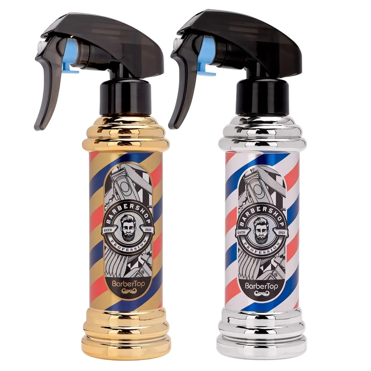 Retro friseur spray flasche nachfüllbare flaschen durchgehend nebel gießkanne tragbar salon barber wassers prüh gerät