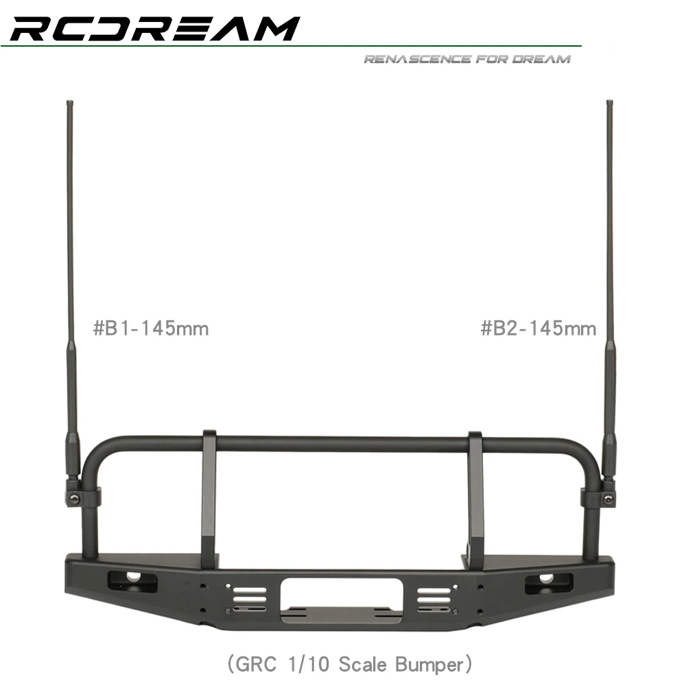 Rcdream จําลองเสาอากาศตกแต่งสัญญาณสําหรับ 1/8 1/10 1/12 1/14 1/18 Rc Crawler Traxxas Axial Scx10 D90 Rc รถ Part