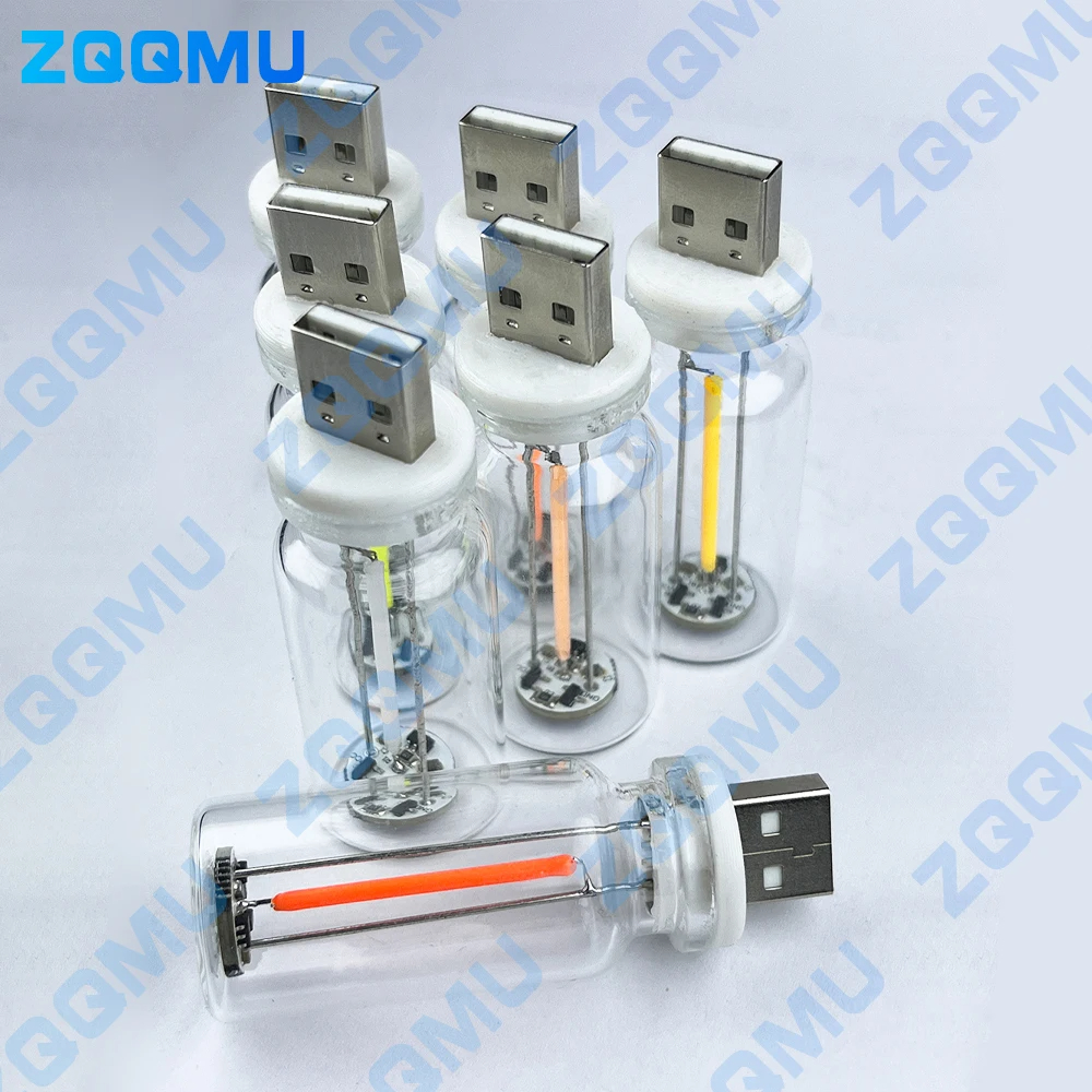 Controle de toque usb led luz noturna atmosfera luz edison lâmpada incandescente led filamento lâmpada decoração do quarto
