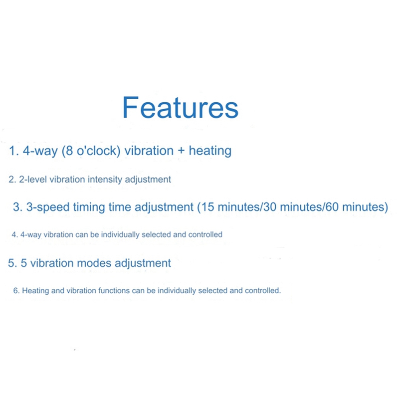 A42I-Massagegerät, Motorheizung, geeignet für Massagestuhl-Zubehör, Bürostühle, Sofas und Möbel