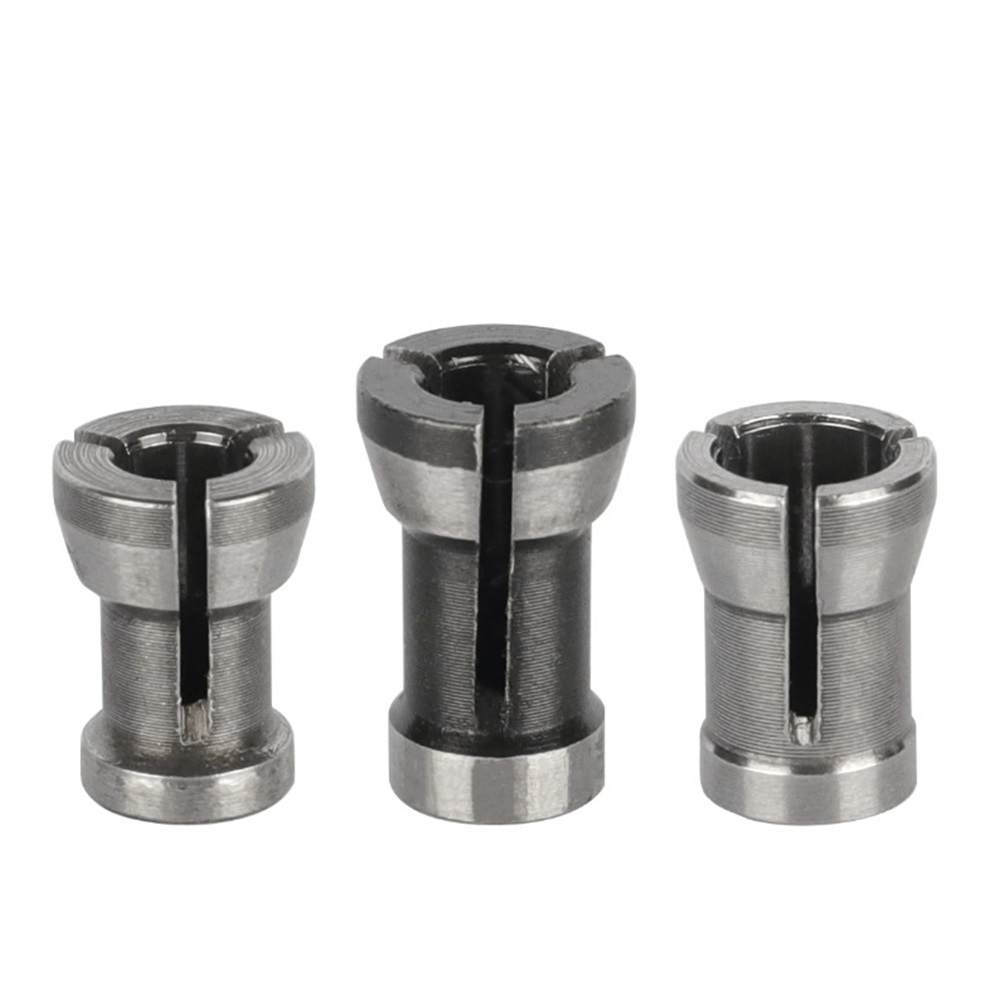 6/6.35/8mm Collet Chuck Adapter Engraving Trimming Machine Electric Router Milling Cutter Accessories Power Tools Router Bits