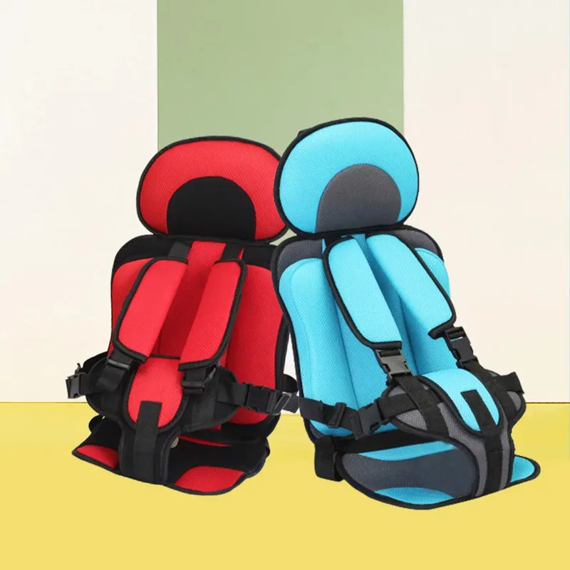 Asiento de seguridad portátil para niños, ajustable para cojín cochecito de bebé, silla transpirable, portador, almohadilla para carrito de compras