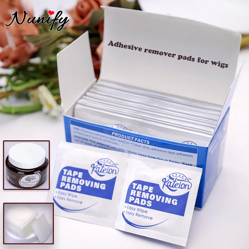 Cá Nhân Gói Ren Keo Tẩy Miếng Lót 20 Chiếc Không Dệt Keo Tẩy Lót Dành Cho Tóc Giả Băng Keo Bụi Miếng Lót tóc Giả Bộ Dụng Cụ Sửa Chữa