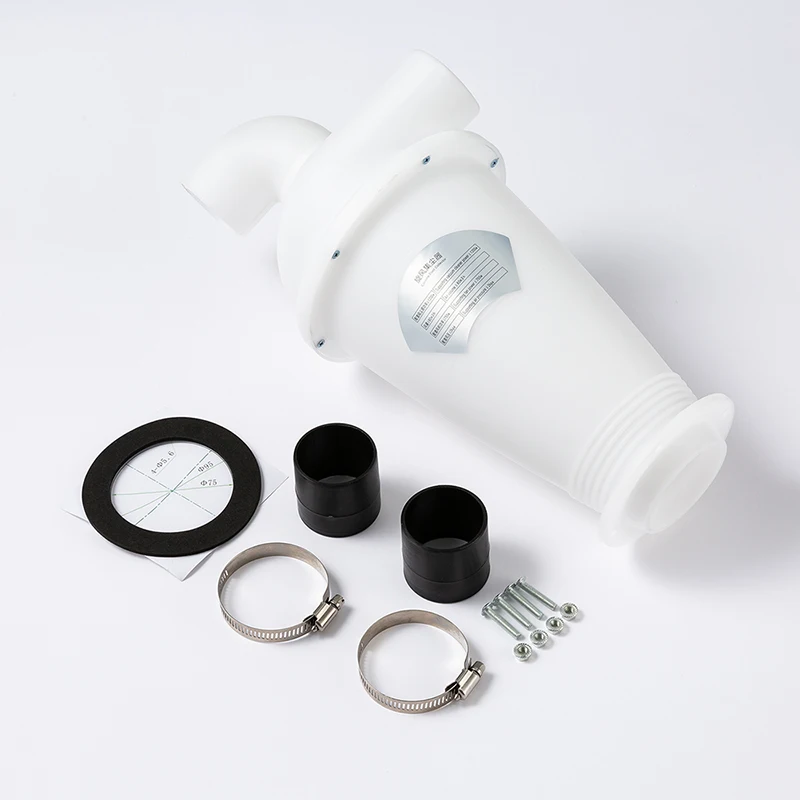 Cyklon do odkurzacza Cyklonowy odpylacz DIY z turbodoładowaniem Filtr do obróbki drewna Przemysłowy cyklonowy separator kolektorowy