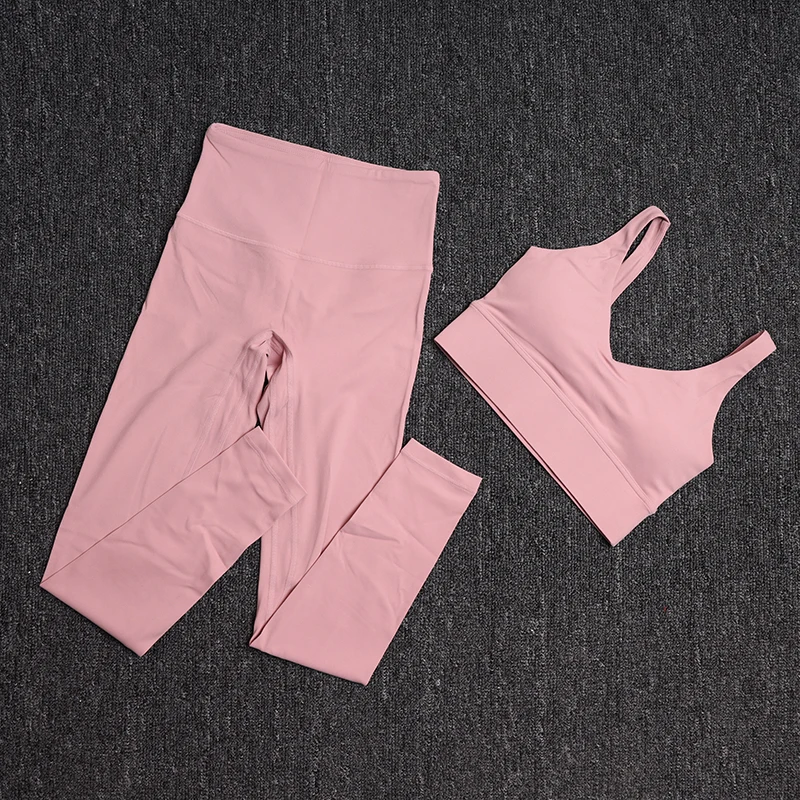 TRY TO BN Ubrania gimnastyczne Kobieta Sportowy zestaw do jogi Biustonosze Legginsy z wysokim stanem Odzież sportowa Fitness Kombinezony treningowe Damski dres treningowy