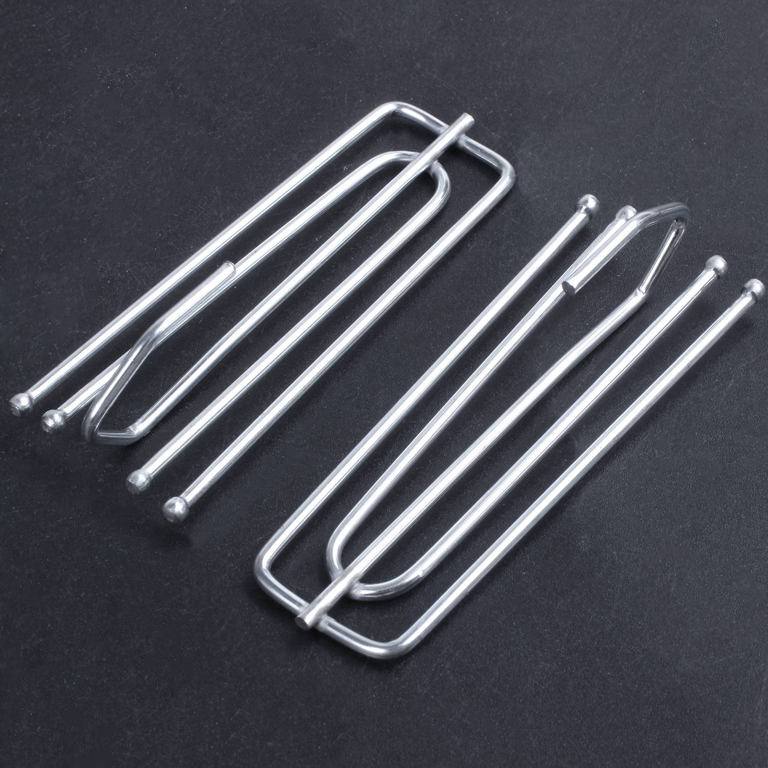 Window Treatment 4 Prongs Pinch Pleat Drapes Curtain Hooks 20pcs