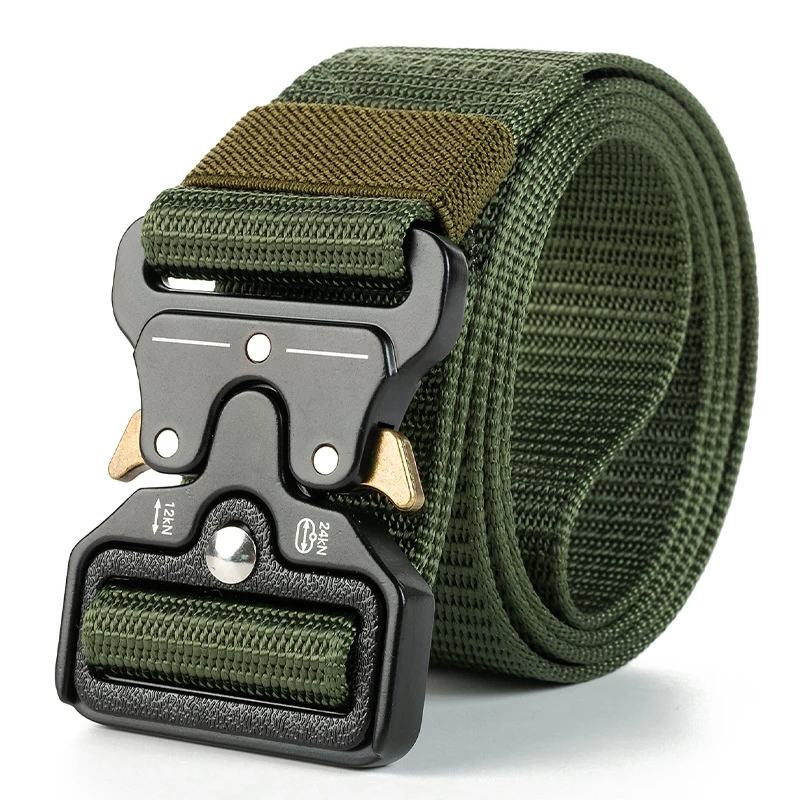 Cintura da uomo Cintura multifunzione da esterno Tela di alta qualità per nylon Cinture di lusso maschili Cintura sportiva da donna Cinture neutre