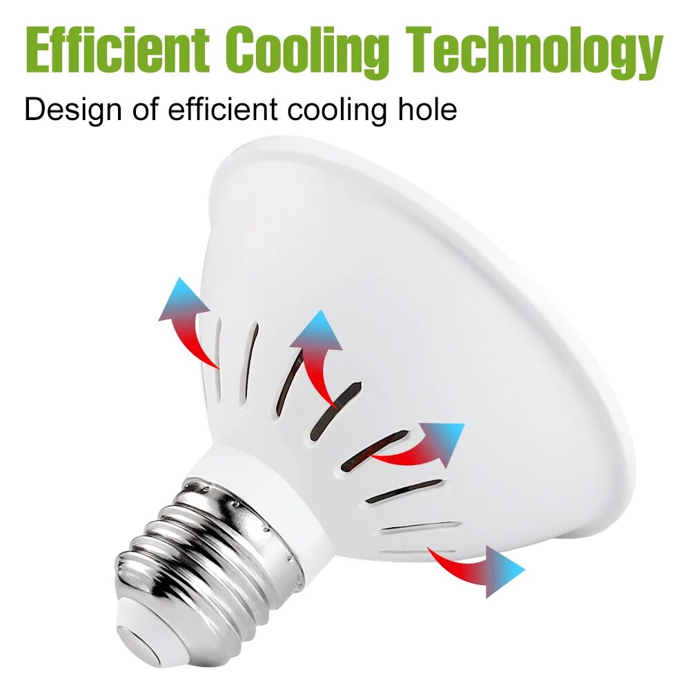 E27 LED Pflanze Wachsen Licht Volle Spektrum Indoor Hydrokultur Blume Sämling Gemüse Anbau Lampe Wachstum Box Birne AC85V-265V