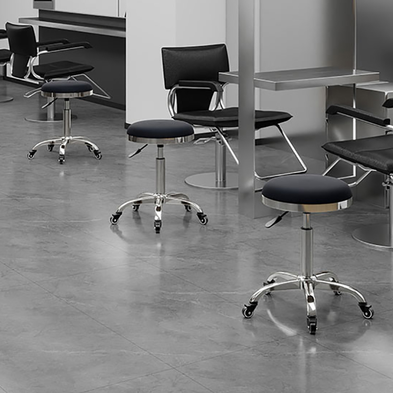 Beauty Salon Stools,Rotating Lift,Hairdressing Bench,Barber Shop,Round Stool,Home Makeup Chair Leather Furniture Customized