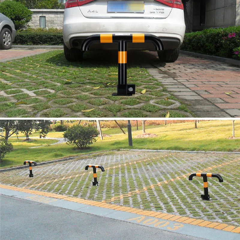 KOOJN espacio de estacionamiento en forma de T anticolisión engrosado que ocupa espacio de estacionamiento, bloqueo de automóvil que ocupa espacio de estacionamiento, bloqueo de piso